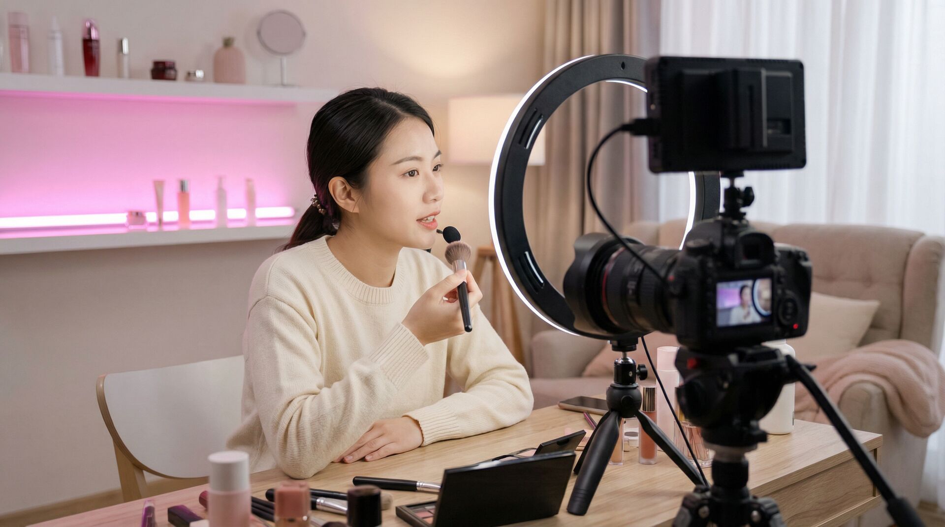 菠萝美妆教程视频